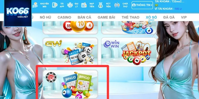 Bingo là cách chơi xổ số có sự tham gia của nhân viên KO66