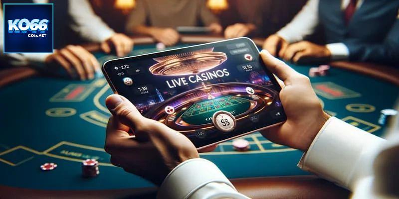 Các bước trải nghiệm tại casino online KO66