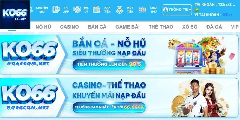 Giới thiệu tổng quan về điều kiện chung của ưu đãi KO66